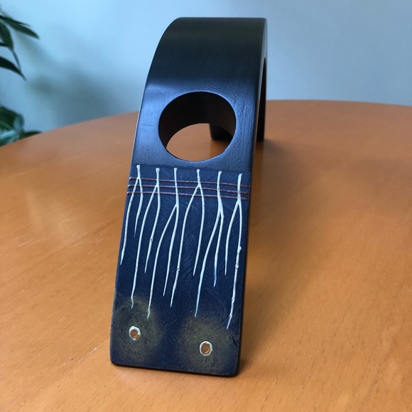 Freestanding bottle holder & wine glasses - Picture 3 of 10